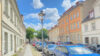 Vermietete Terrassenwohnung im historischen Stadtkern Potsdams - Blick in die ruhige Nebenstraße mitten im Zentrum der historischen Innenstadt