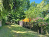 Traumhaftes Gartengrundstück (Eigentum) mit Holzbungalow in Hanglage direkt am Waldrand - Ihr eigener Weg mit Tordurchgang zum Wald des Pannenberg