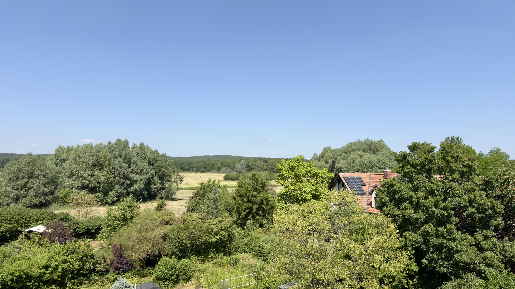 Ausblick von der Terrasse
