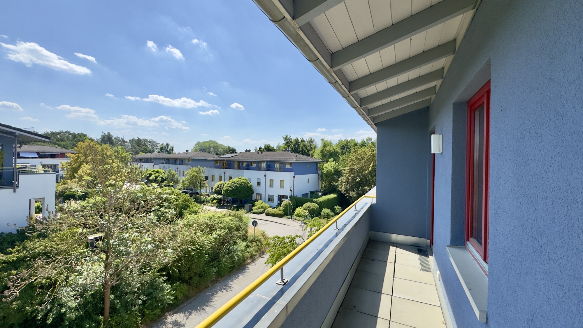 Terrasse vor dem Schlafzimmer