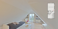 Wohnzimmer - Sonnenhaus - Massives Einfamilienhaus am Breeger Bodden, nahe der Ostsee. Aktuell als Ferienhaus genutzt.