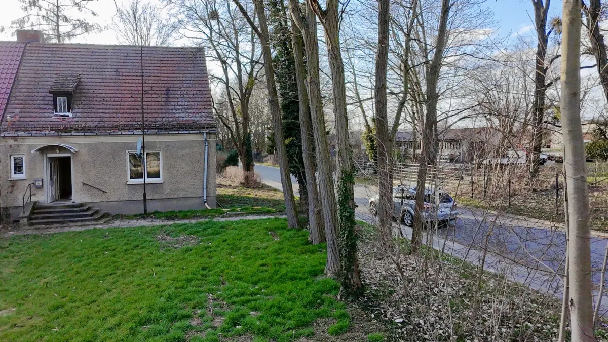 Blick auf das Haus