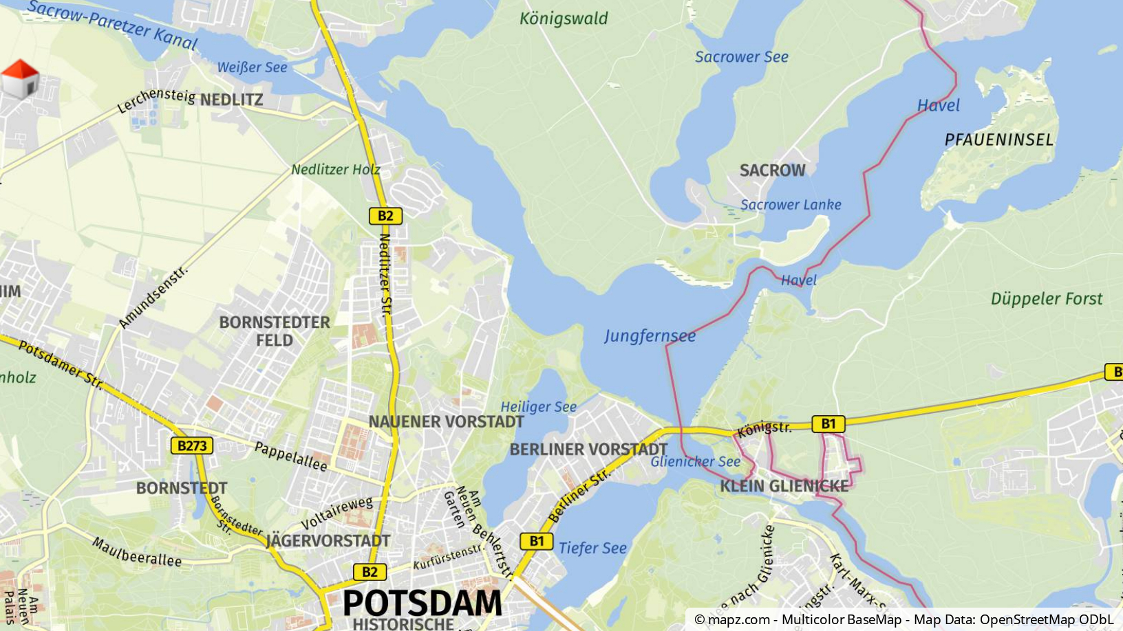 Kartenansicht