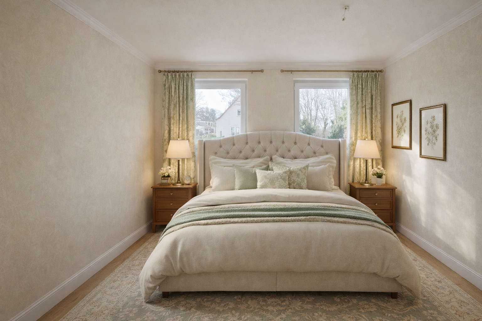 Schlafzimmer Virtual Staging