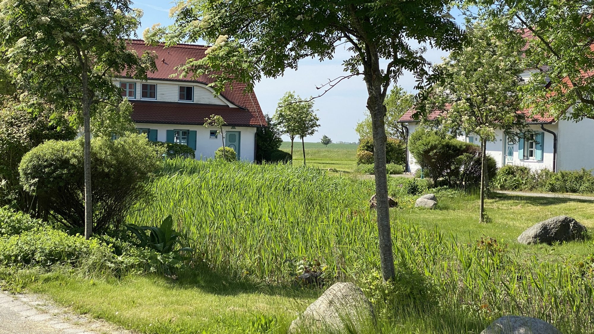 Blick auf das Haus