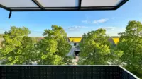 Überdachter Balkon