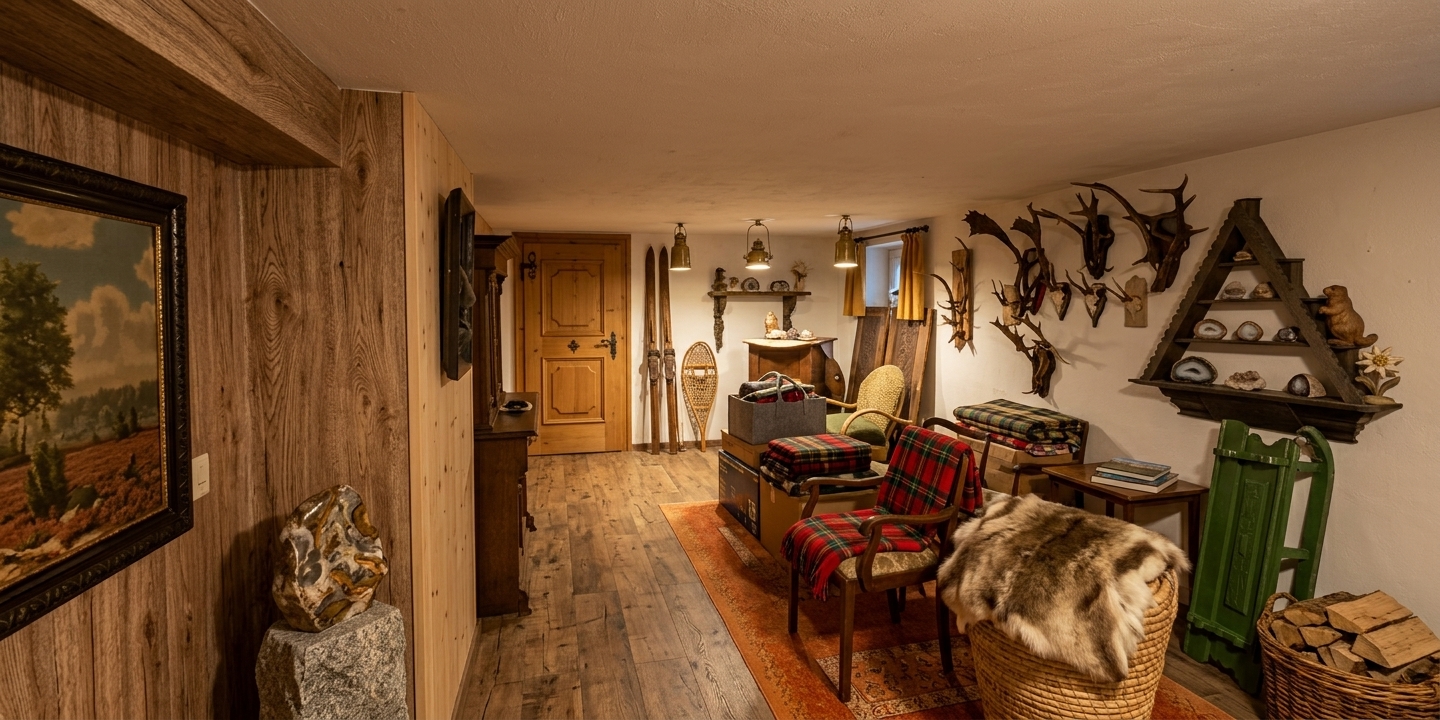 Homestaging-Bild „Partyraum im Keller“