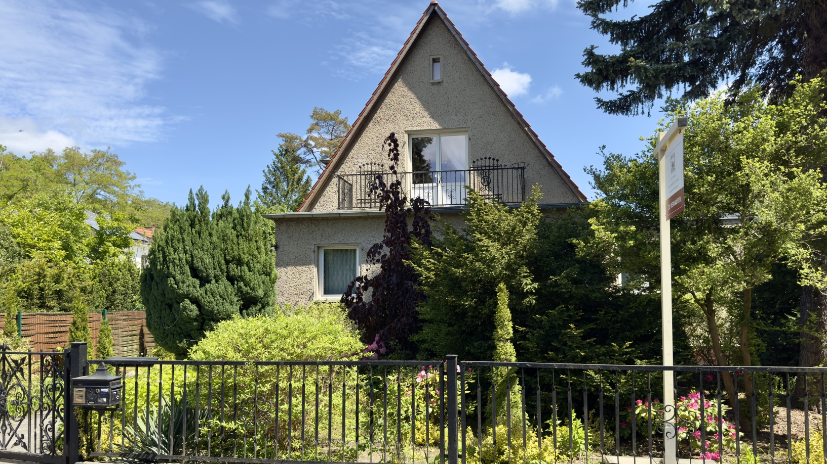 Ansicht von der Straße