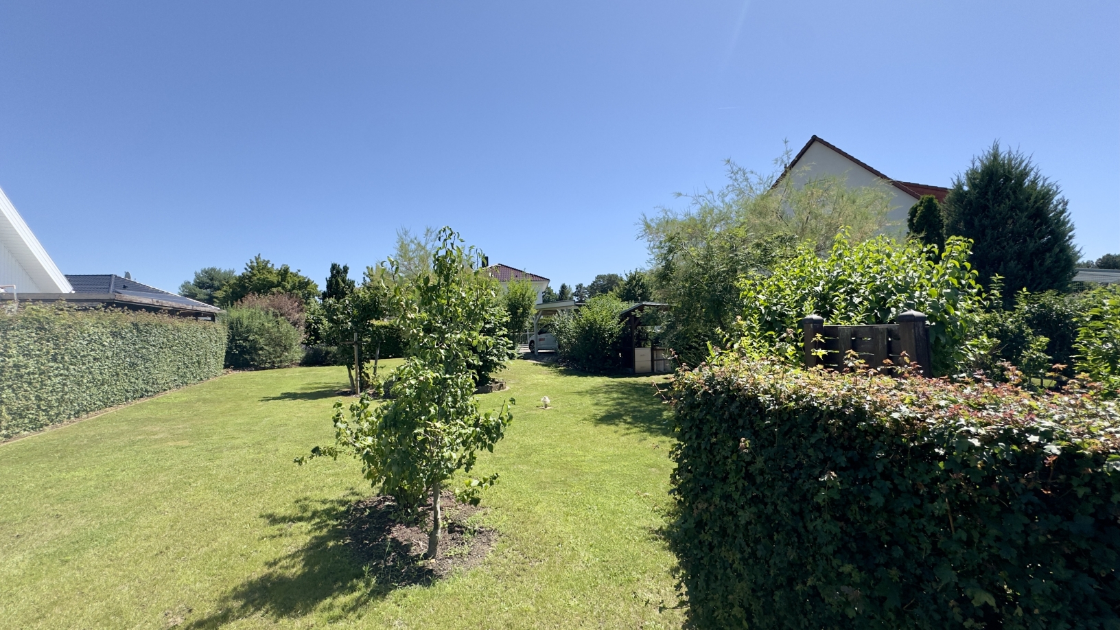Blick über das Bauland