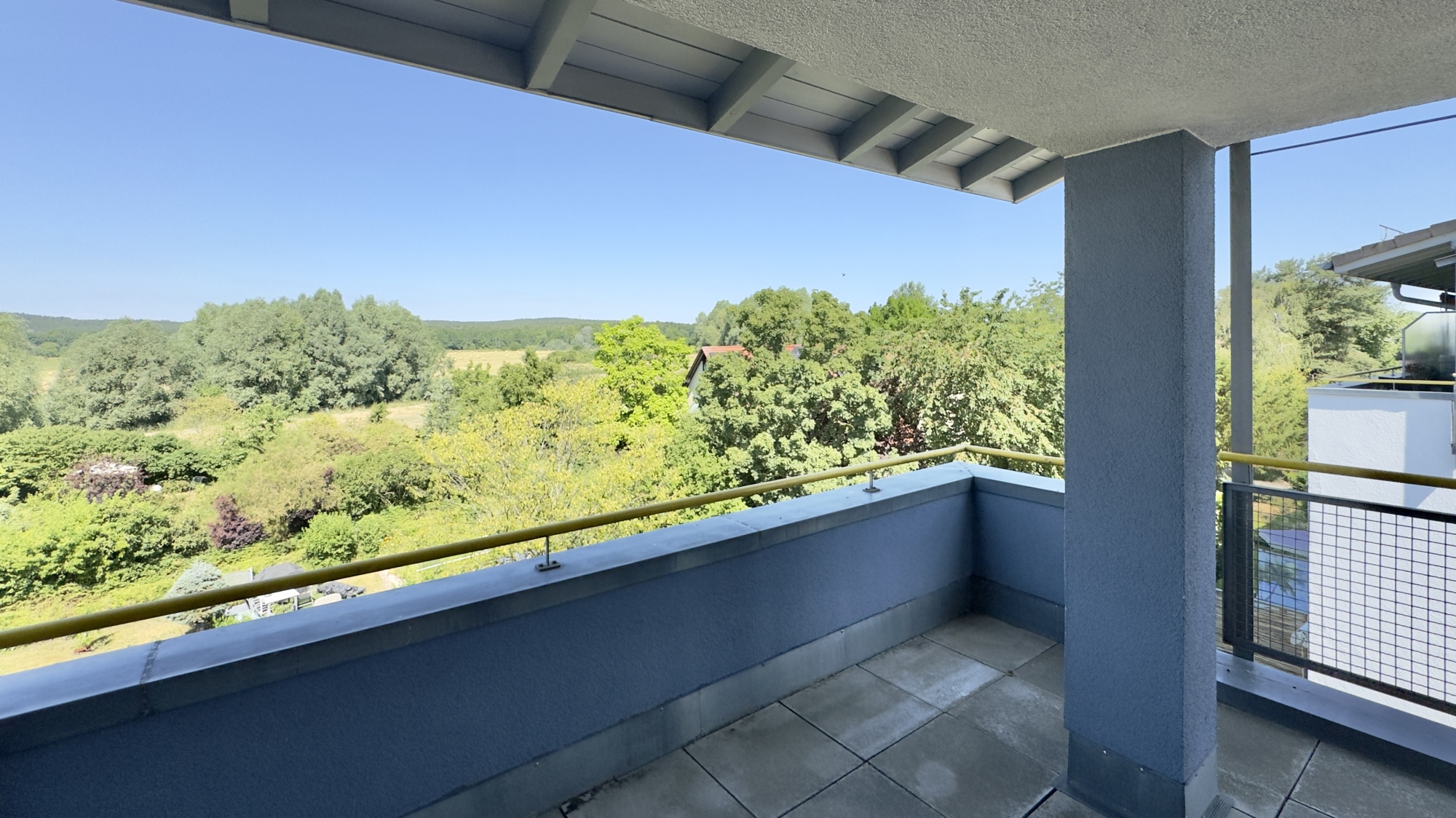 Ausblick von der Terrasse