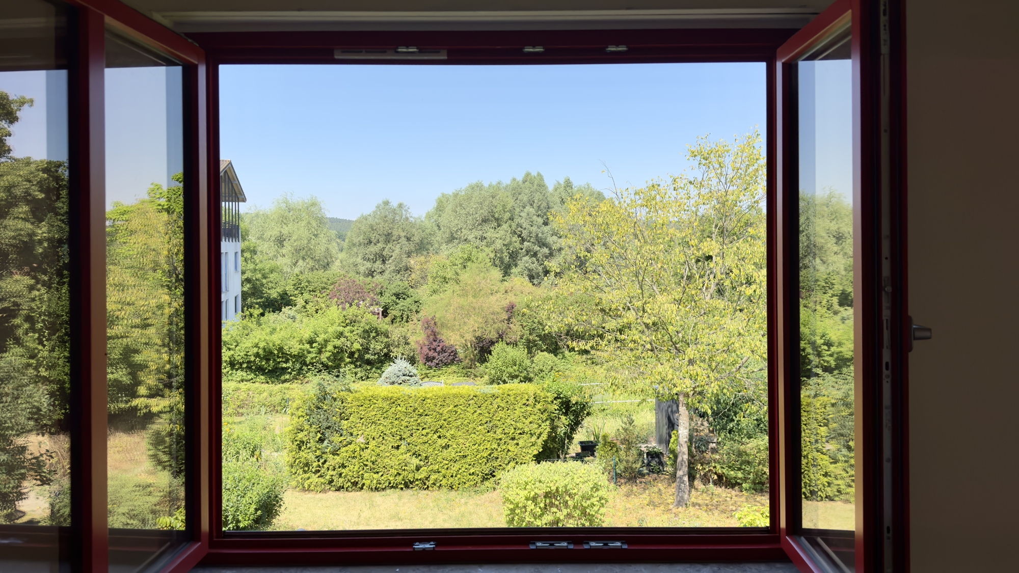 Ausblick Zimmer 1