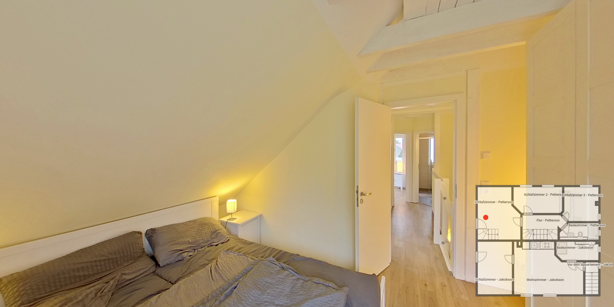 1. Schlafzimmer - Petterson