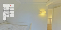 2. Schlafzimmer  P2 - Seehaus - Zwei nordische Schwedenhäuser inkl. Saunahaus zur Eigennutzung oder Ferienvermietung