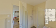 Badezimmer - Seehaus - Zwei nordische Schwedenhäuser inkl. Saunahaus zur Eigennutzung oder Ferienvermietung