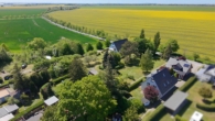Umgebung Überblick - Charmantes rotes Ferienhaus im skandinavischen Stil- traumhafte Lage am Breeger Bodden nahe der Ostsee