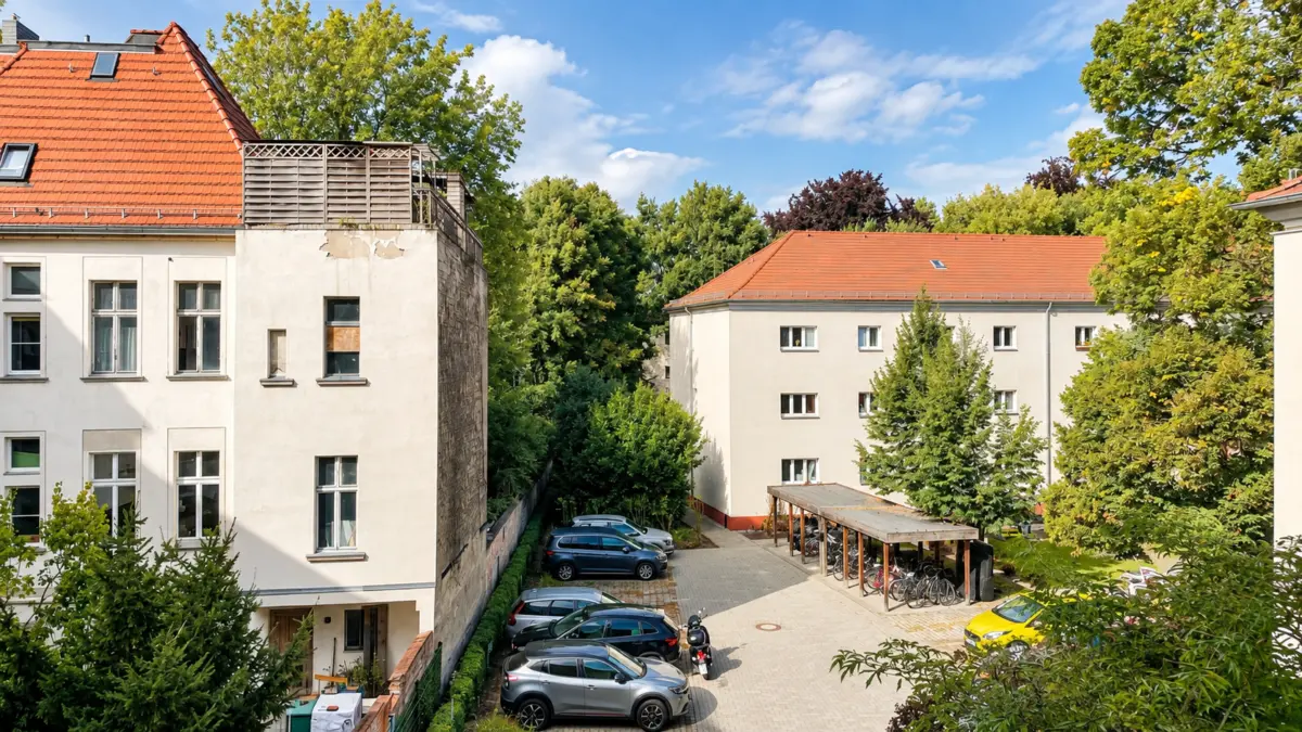 Aussicht Balkon 2.OG Links