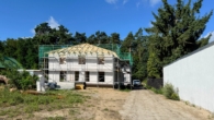 Blick und Zufahrt zum Doppelhaus - Provisionsfrei – Energieeffizienter Neubau – Doppelhaushälfte zum Erstbezug