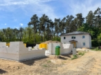 Blick auf den Neubau - Provisionsfrei – Energieeffizienter Neubau – Doppelhaushälfte zum Erstbezug in Michendorf