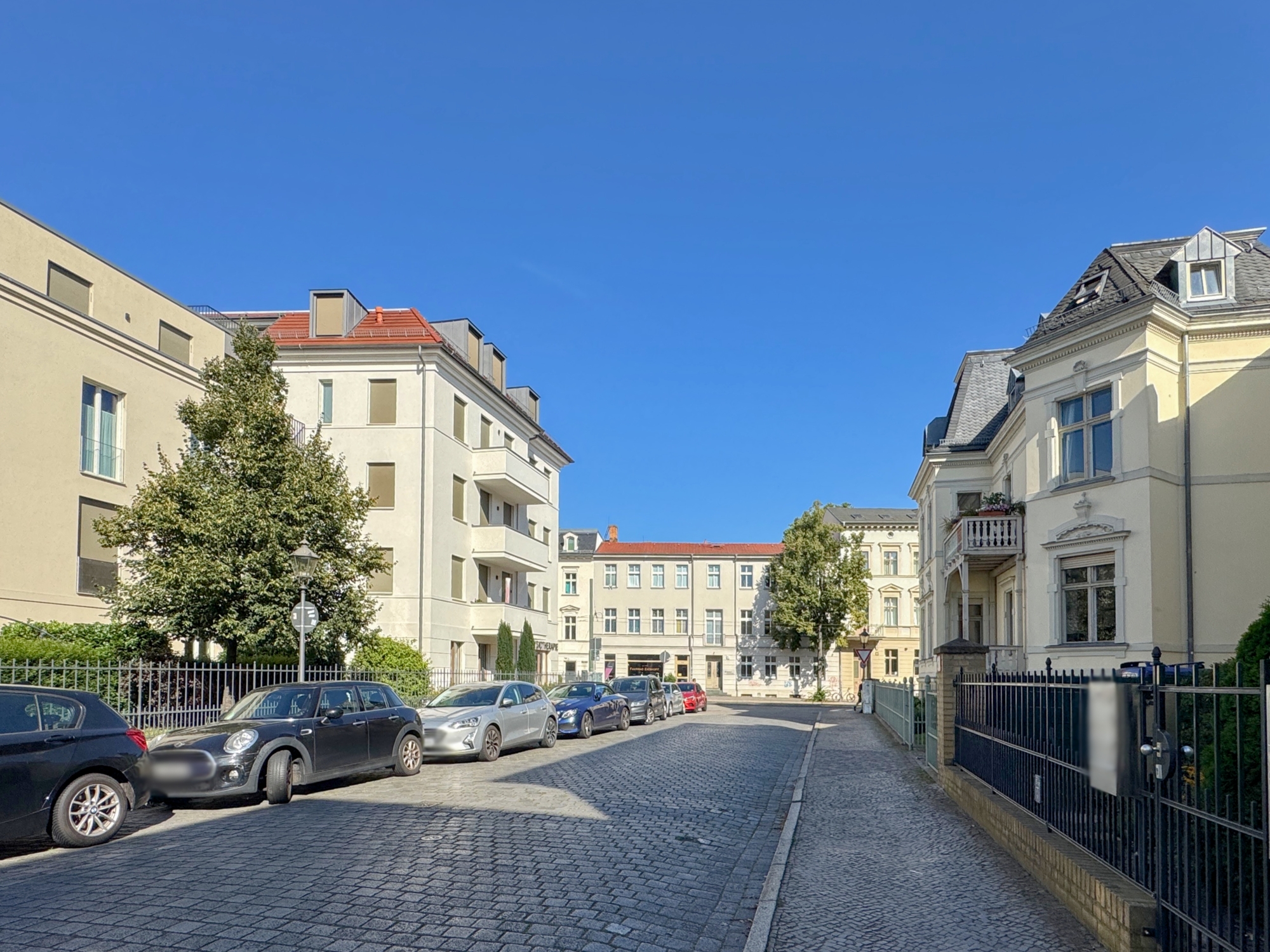 Blick in die Straße