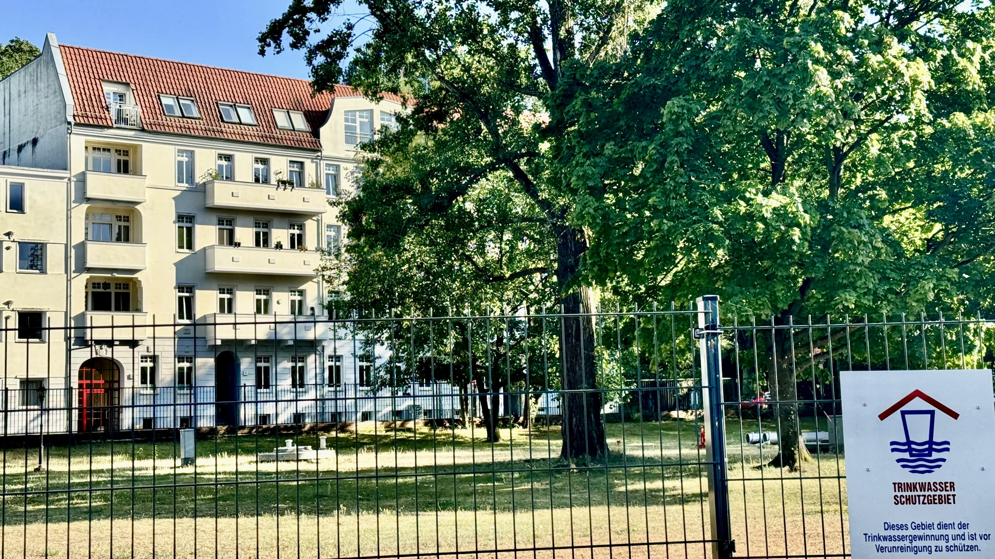 Trinkwasser-Schutzgebiet
