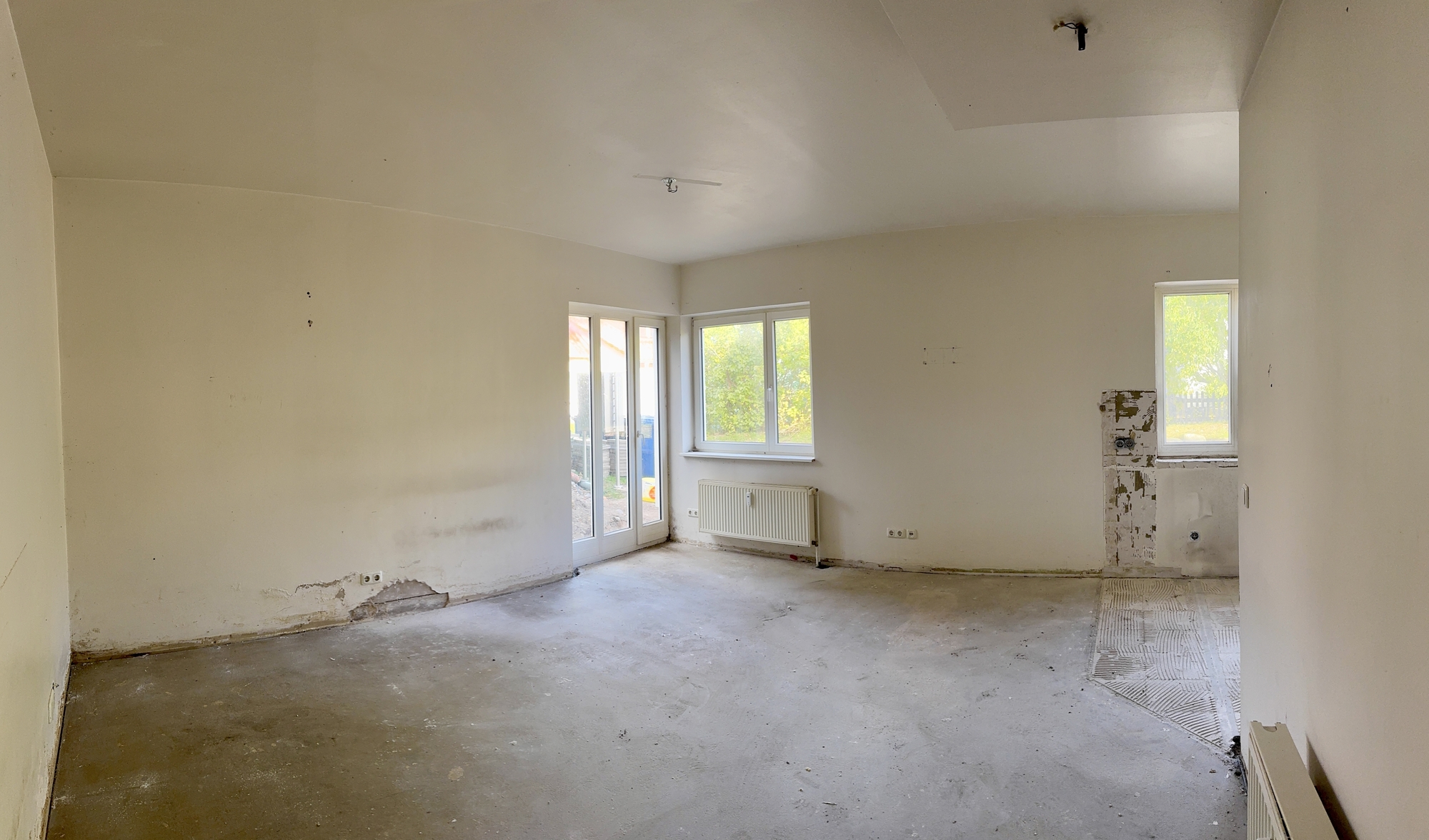 Küche-Wohnzimmer