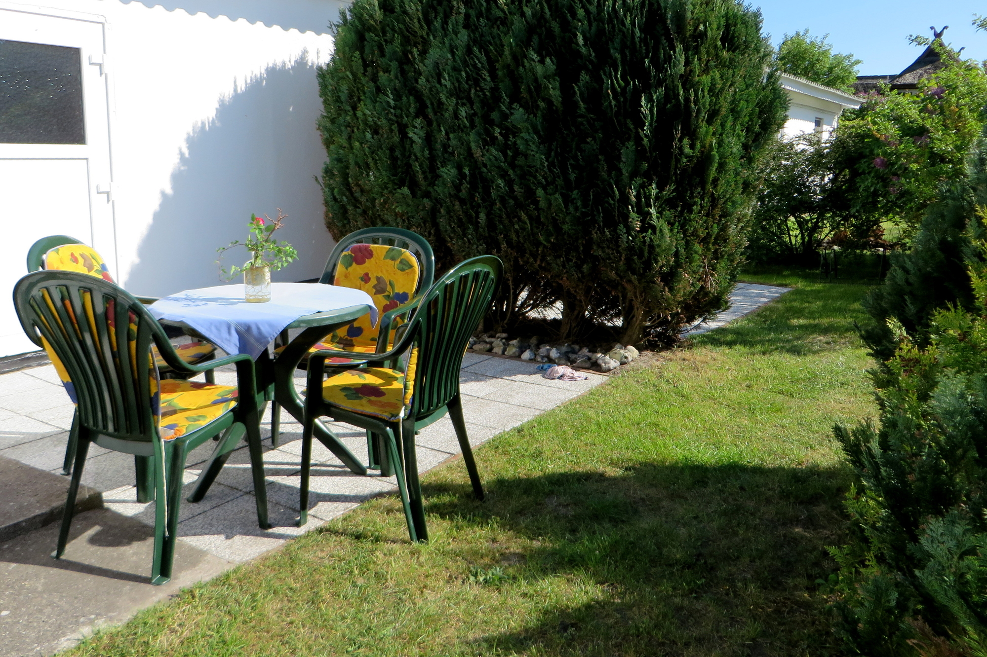 Große Ferienwohnung-Terrasse