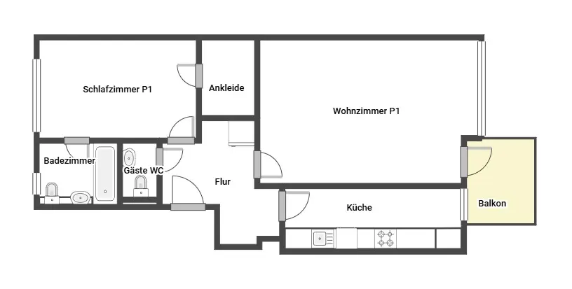 1. Etage