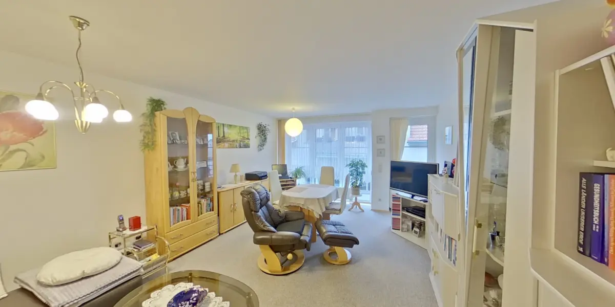 Wohnzimmer blick vom Flur