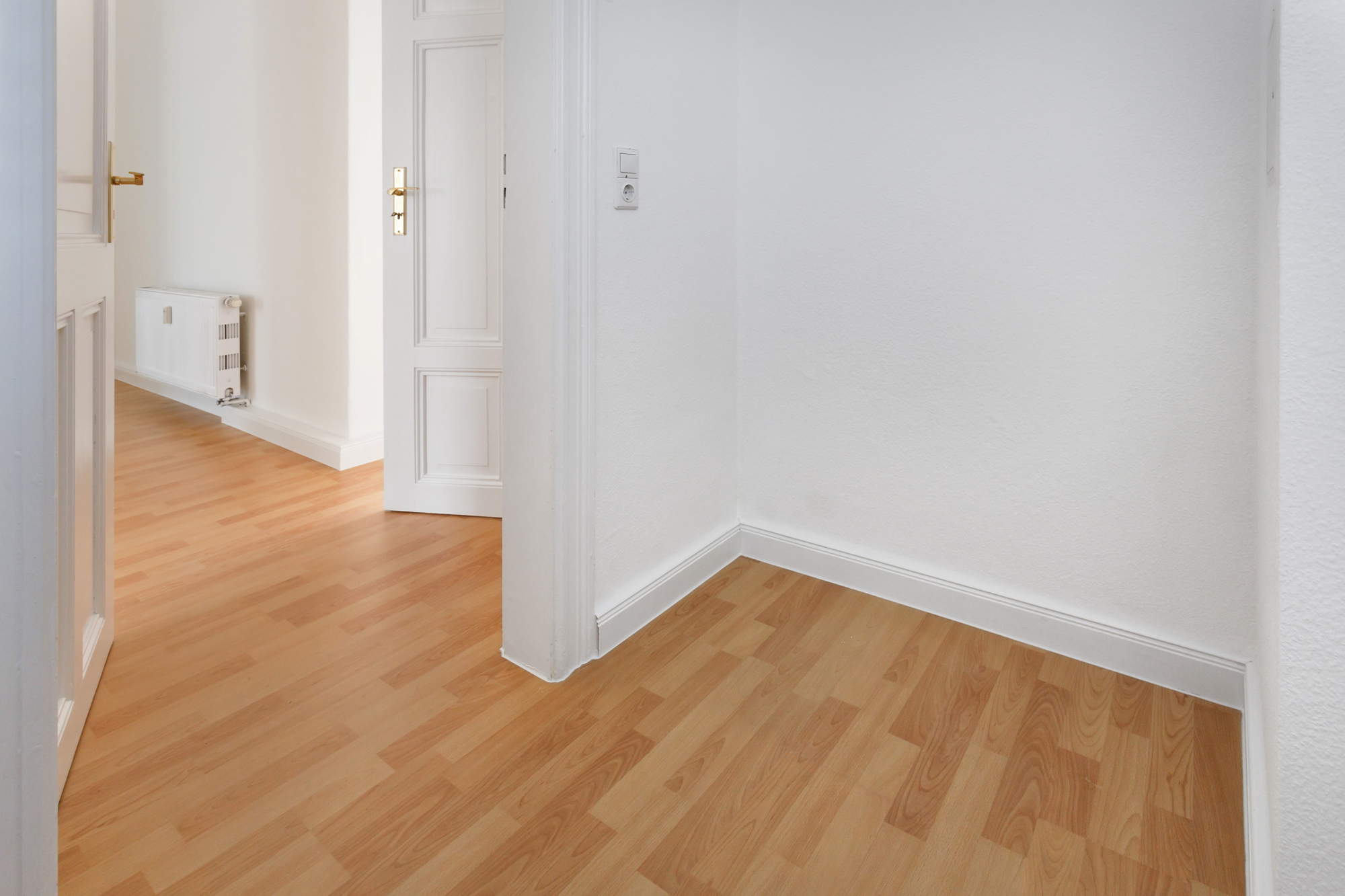 praktische Abstellkammer innerhalb der Wohnung