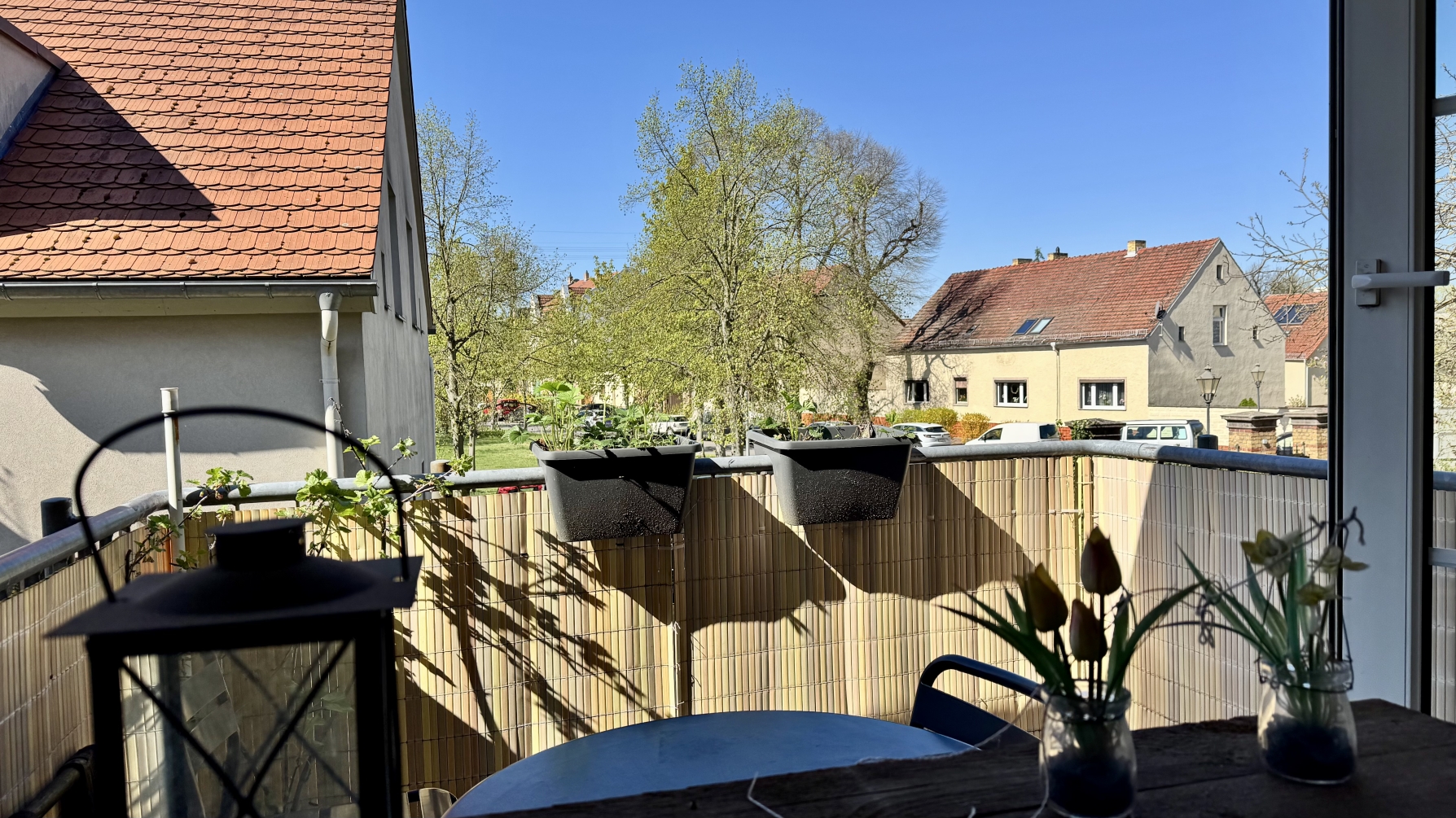 Blick aus der Küche