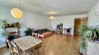 Wohnzimmer Blickrichtung Flur - Weitwinkel