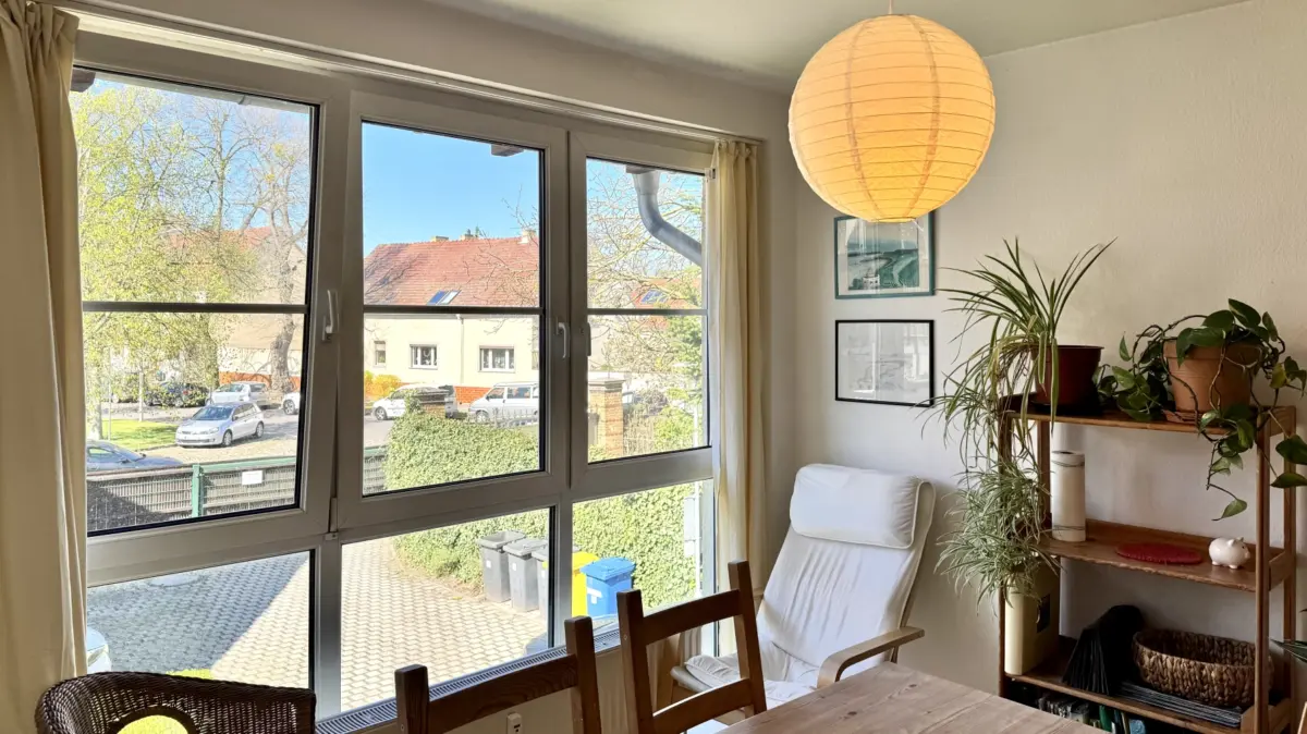 Ausblick vom Essbereich
