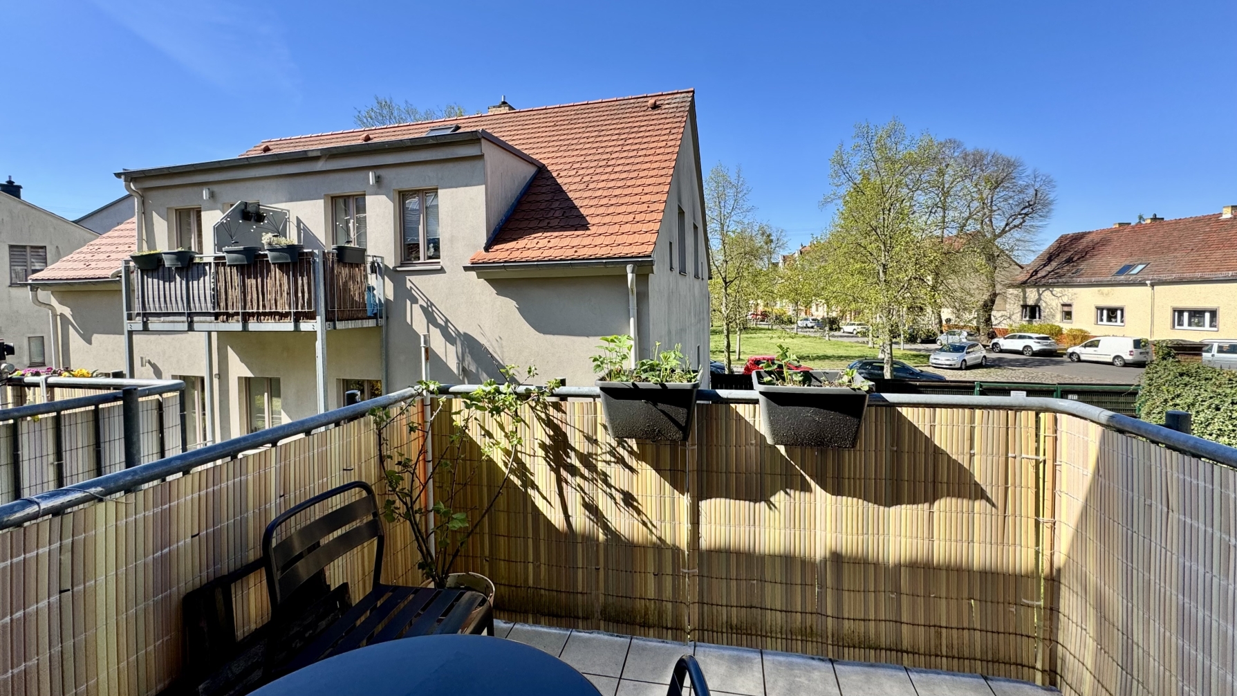 Balkon - Weitwinkel
