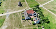 Luftbild - Insel Hiddensee – 1 Wohnhaus und 3 Ferienwohnungen – nahe Strand